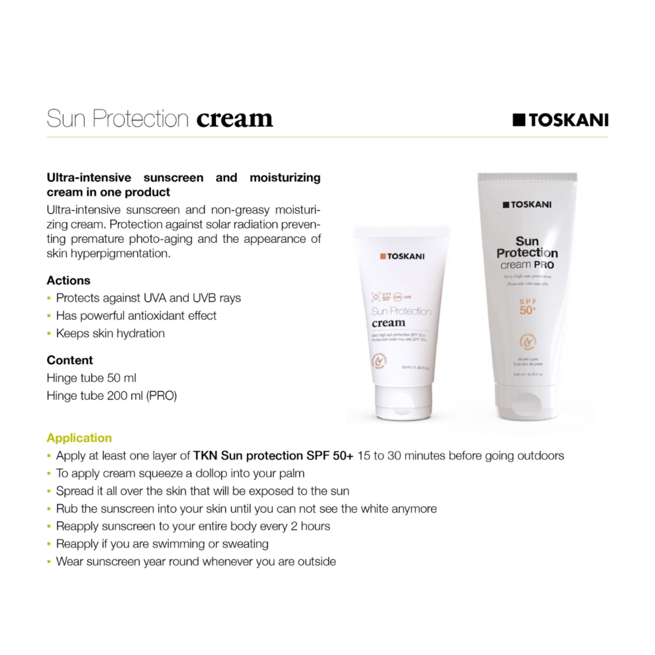 Sun Protection Spf 50+